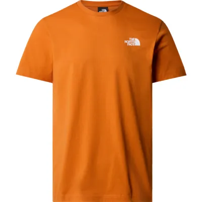 The North Face M S/s Redbox Celebration Tee - Desert Rust - Miehet - L - Partioaitta, kuva 1 / 1