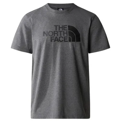The North Face M S/s Easy Tee - Tnf Medium Grey Heather - Miehet - S - Partioaitta, kuva 1 / 1