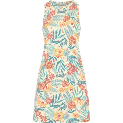 Sherpa Padma Sporty Dress - Peetho Tiger Floral - Naiset - L - Partioaitta, kuva 1 / 1
