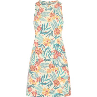 Sherpa Padma Sporty Dress - Peetho Tiger Floral - Naiset - XL - Partioaitta