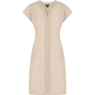 Sherpa Hara Cap Sleeve Dress - Goa Sand - Naiset - M - Partioaitta, kuva 1 / 1