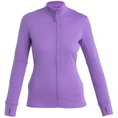 Icebreaker Women Merino 260 Quantum Iv Ls Zip - Magic - Naiset - XL - Partioaitta, kuva 1 / 1