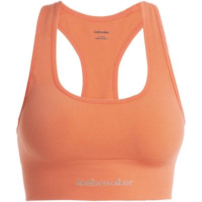 Icebreaker Women Merino Seamless Active Bra - Tang - Naiset - S - Partioaitta