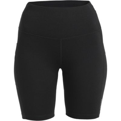 Icebreaker Women Merino 260 Fastray Ii 8 Inch High Rise Shorts - Black - Naiset - XL - Partioaitta