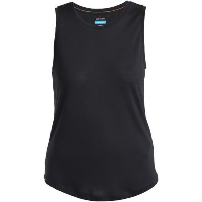 Icebreaker Women Merino 125 Cool-lite Sphere Iii Tank - Black - Naiset - L - Partioaitta