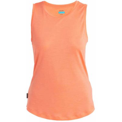 Icebreaker Women Merino 125 Cool-lite Sphere Iii Tank - Tang - Naiset - XS - Partioaitta