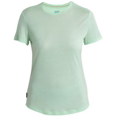 Icebreaker W Merino 125 Cool-lite Sphere Iii Ss Tee - Glass - Naiset - M - Partioaitta