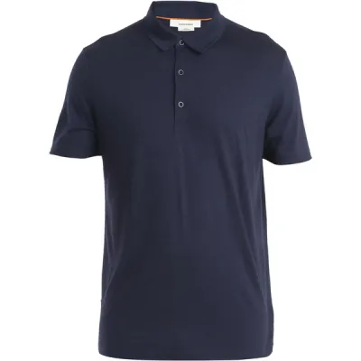 Icebreaker Men Merino 150 Tech Lite Iii Ss Polo - Midnight Navy - Miehet - M - Partioaitta, kuva 1 / 1