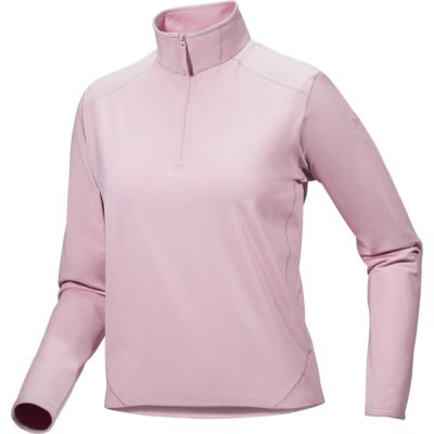 Arc'teryx Kyanite Lightweight Zip Neck W - Alpine Rose - Naiset - L - Partioaitta