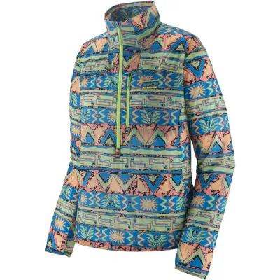 Patagonia W' S Houdini Stash 1/2 Zip P/o - High Hopes Geo: Salamander Gre - Naiset - S - Partioaitta, kuva 1 / 1