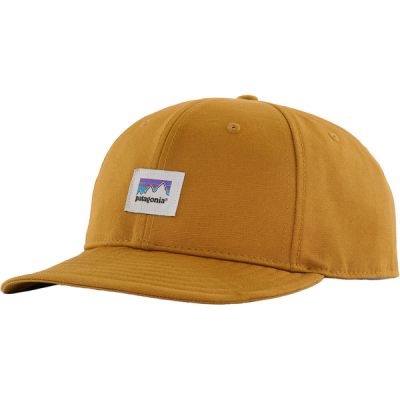 Patagonia Scrap Everyday Cap - Shop Sticker: Oaks Brown - Unisex - OneSize - Partioaitta