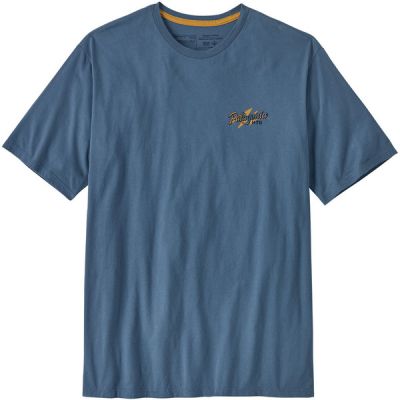 Patagonia M' S Trail Hound Organic T-shirt - Utility Blue - Miehet - L - Partioaitta