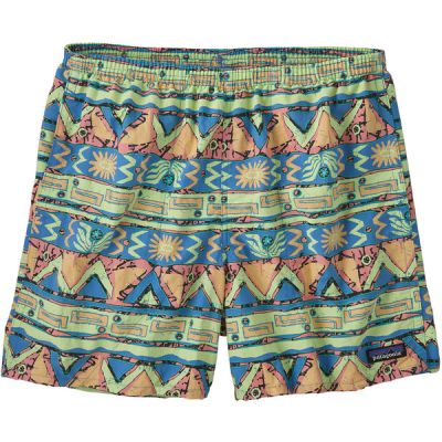 Patagonia M' S Baggies Shorts - 5 In. - High Hopes Geo: Salamander Gre - Miehet - M - Partioaitta