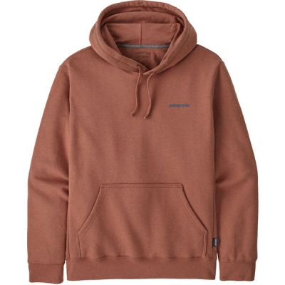 Patagonia Boardshort Logo Uprisal Hoody - Sienna Clay - Unisex - L - Partioaitta