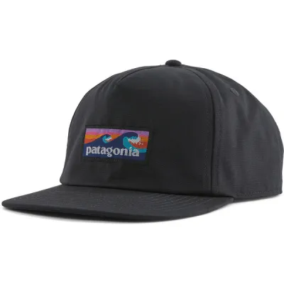 Patagonia Boardshort Label Funfarer Cap - Ink Black - Unisex - OneSize - Partioaitta, kuva 1 / 1