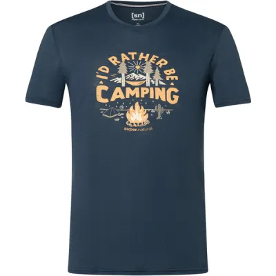 Supernatural M No Glamping Tee - Blueberry/various - Miehet - L - Partioaitta, kuva 1 / 1