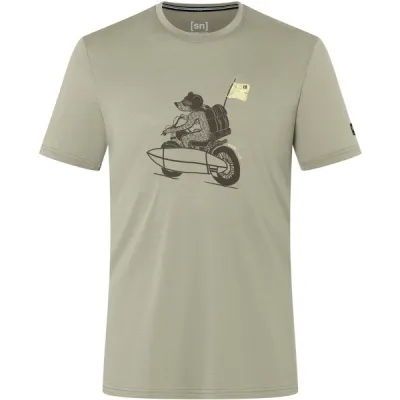 Supernatural M Naked Bear Tee - Dried Sage/canteen/yellow Iris - Miehet - M - Partioaitta, kuva 1 / 1