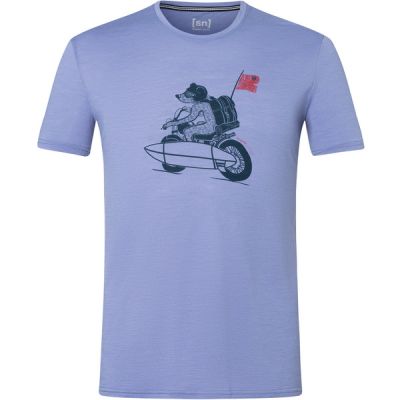 Supernatural M Naked Bear Tee - Blue Violet/blueberry/smile - Miehet - S - Partioaitta