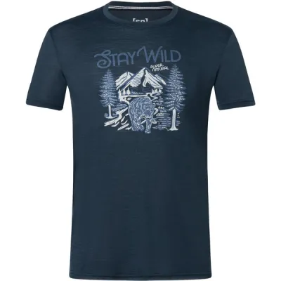 Supernatural M Better A Fish Than Me Tee - Blueberry/various - Miehet - L - Partioaitta, kuva 1 / 1