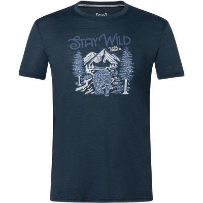 Supernatural M Better A Fish Than Me Tee - Blueberry/various - Miehet - XL - Partioaitta