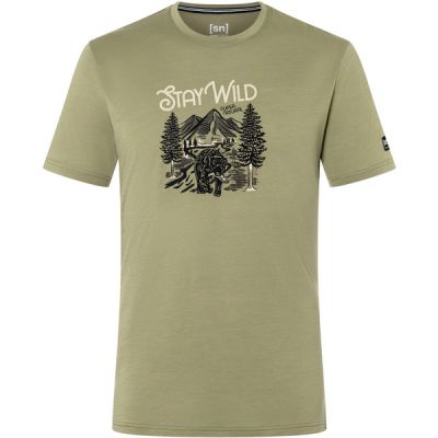 Supernatural M Better A Fish Than Me Tee - Aloe/black Ink/semolina - Miehet - XL - Partioaitta