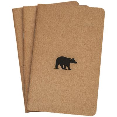 Luava Muistiinpanovihko 3 Kpl - Nocolor - OneSize - Partioaitta