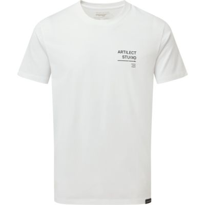 Artilect M Geo Tee - White - Miehet - XL - Partioaitta