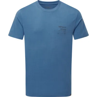 Artilect M Geo Tee - Blue Steel - Miehet - S - Partioaitta, kuva 1 / 1