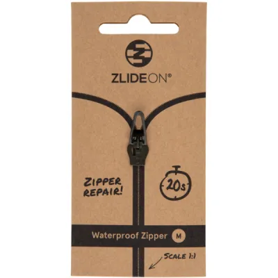 Zlideon Waterproof Zipper M - Black - OneSize - Partioaitta