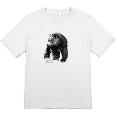Moiko Lempeä Karhu - White-black - Unisex - L - Partioaitta
