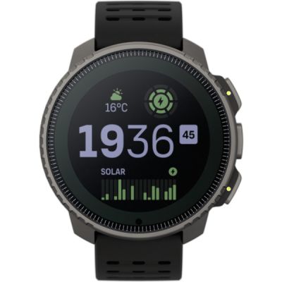 Suunto Vertical Titanium Solar Black - Black - OneSize - Partioaitta