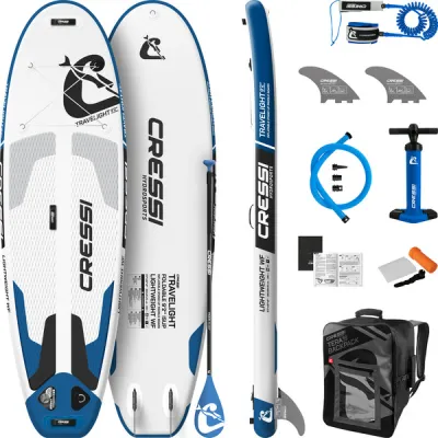 Cressi-Sub Travelight 9' 2 - White/blue - OneSize - Partioaitta, kuva 1 / 1