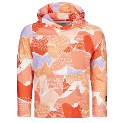 Reima Lupaus Hoodie - Orange Peach - Lapset - 104 - Partioaitta, kuva 1 / 1
