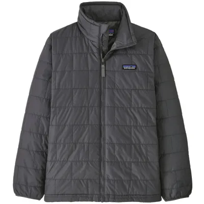 Talvitakki Patagonia K' S Nano Puff Brick Quilt Jkt - Forge Grey W/noble Grey - Lapset - L - Partioaitta, kuva 1 / 1