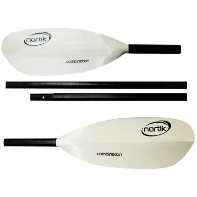 Nortik Fiberglass Combination Paddle - Nocolor - 2 x 155 cm - Partioaitta