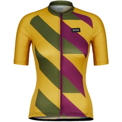 Gore Wear Gore Wear Signal Jersey - Uniform Sand/utility Green - Naiset - 38 - Partioaitta