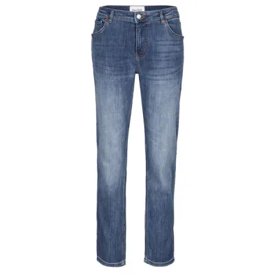 DU/ER Performance Denim Girlfriend Jean W - Vintage Light Stone - Naiset - 28/30 - Partioaitta, kuva 1 / 1