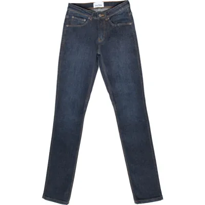 DU/ER Performance Denim Girlfriend Jean W - Dark Stone - Naiset - 26/30 - Partioaitta, kuva 1 / 1