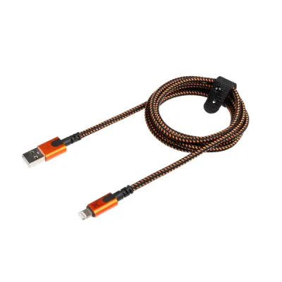 Xtorm Xtreme Usb To Lightning Cable (1,5m) - Black/orange - OneSize - Partioaitta