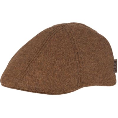 Salon Lakkitehdas Macon 56 Gen Merino Flat Cap - Beige - Unisex - 58 - Partioaitta