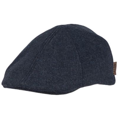 Salon Lakkitehdas Macon 56 Gen Merino Flat Cap - Navy - Unisex - 59 - Partioaitta