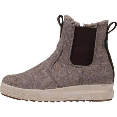 Pomar W Kevo Gtx - Sand Felt/bark Waxy - Naiset - 41 - Partioaitta