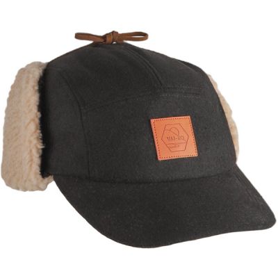 VAI-KO Kultakero Earflap Cap Teddy Pile 2023 - Black - Unisex - OneSize - Partioaitta