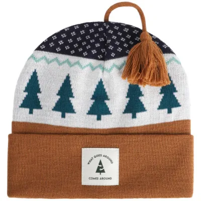 VAI-KO Kuuset Beanie - Amber Brown - Unisex - OneSize - Partioaitta, kuva 1 / 1