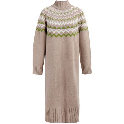 Barbour Chesil Knit Dress - Lt Trench - Naiset - 10 - Partioaitta