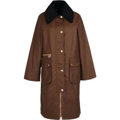 Barbour Townfield Wax - Tan/classic - Naiset - 8 - Partioaitta, kuva 1 / 1