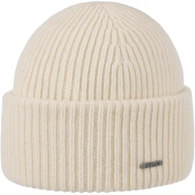 Stetson Beanie Merino - Offwhite - Unisex - OneSize - Partioaitta, kuva 1 / 1