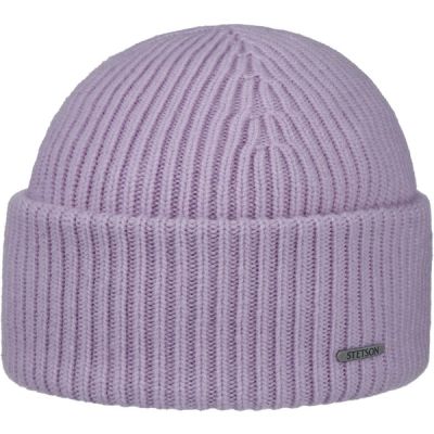 Stetson Beanie Merino - Lilac Sorbet - Unisex - OneSize - Partioaitta | Alk. 59,95 €