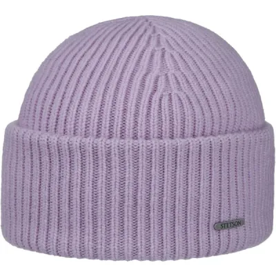 Stetson Beanie Merino - Lilac Sorbet - Unisex - OneSize - Partioaitta, kuva 1 / 1