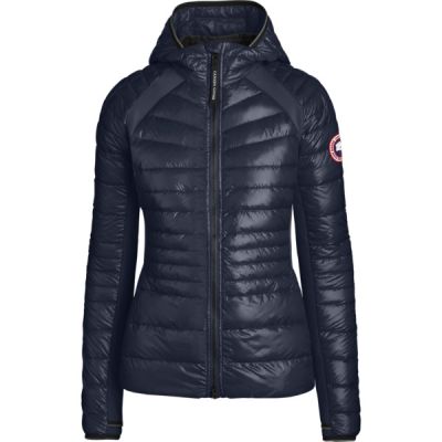 Canada Goose Hybridge Lite Hoody - Q - Atlantic Navy - Naiset - M - Partioaitta